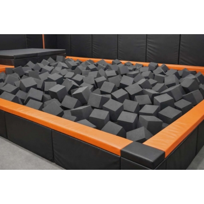 KLOCKI PIANKOWE DO BASENÓW POD TRAMPOLINY, PLACÓW ZABAW  1 M3